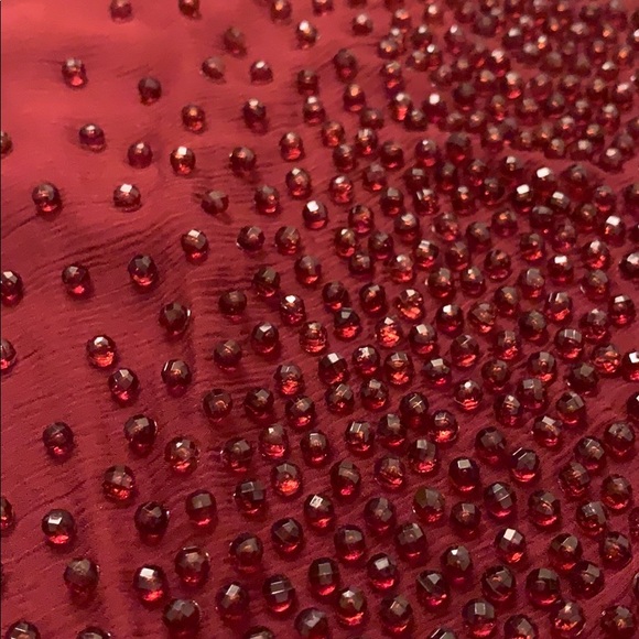 NWT Vintage Bebe bias cut beaded camisole. - Picture 2 of 5